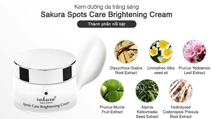 Kem-duong-trang-sakura-spots-care-brightening-chua-tranexamic-acid