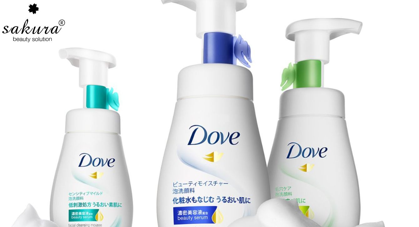 Sữa rửa mặt Dove Nhật