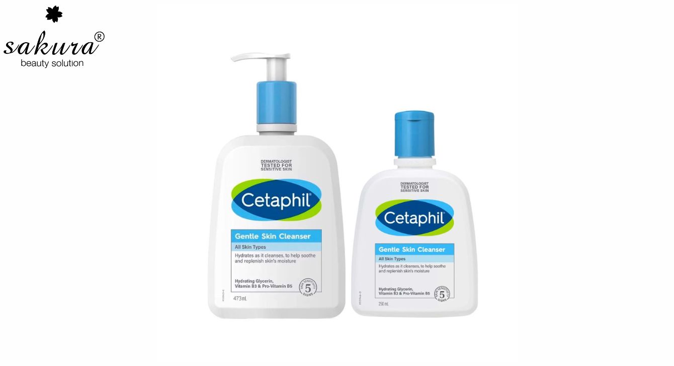 Sữa rửa mặt Cetaphil Gentle Skin nhẹ dịu và kiểm soát dầu nhờn